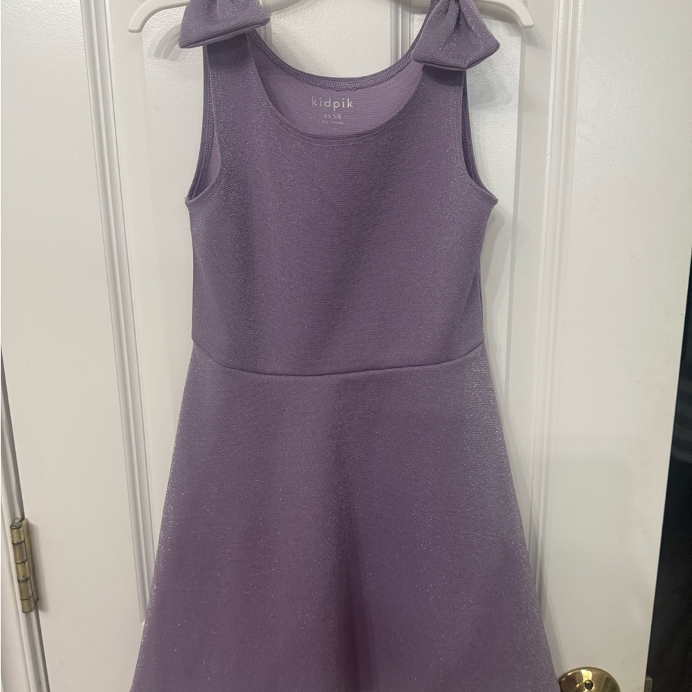 Kidpik Sparkling Lavender Dress